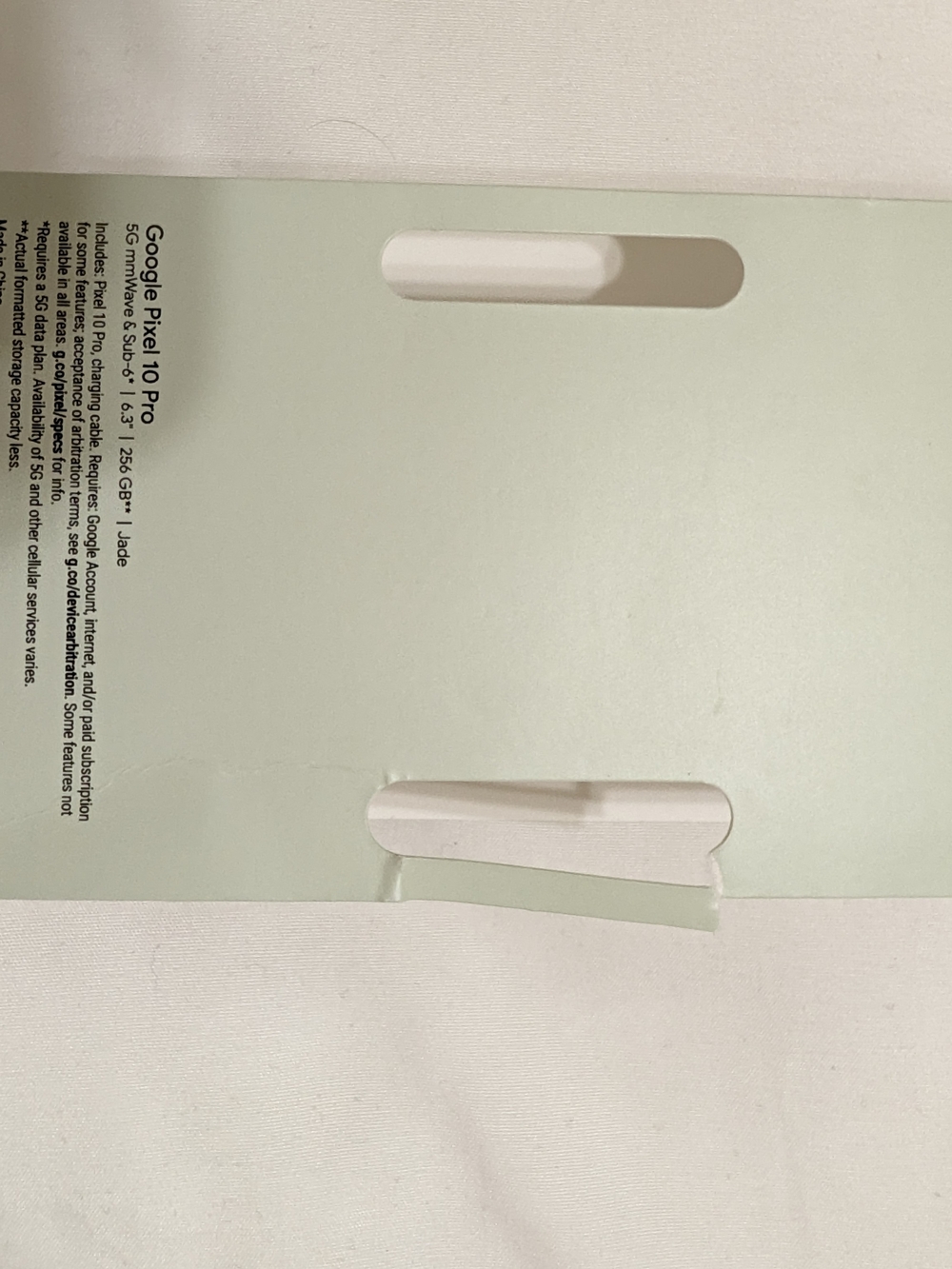 Google Pixel Phone 10 Pro - Jade Green - Picture 2 of 8